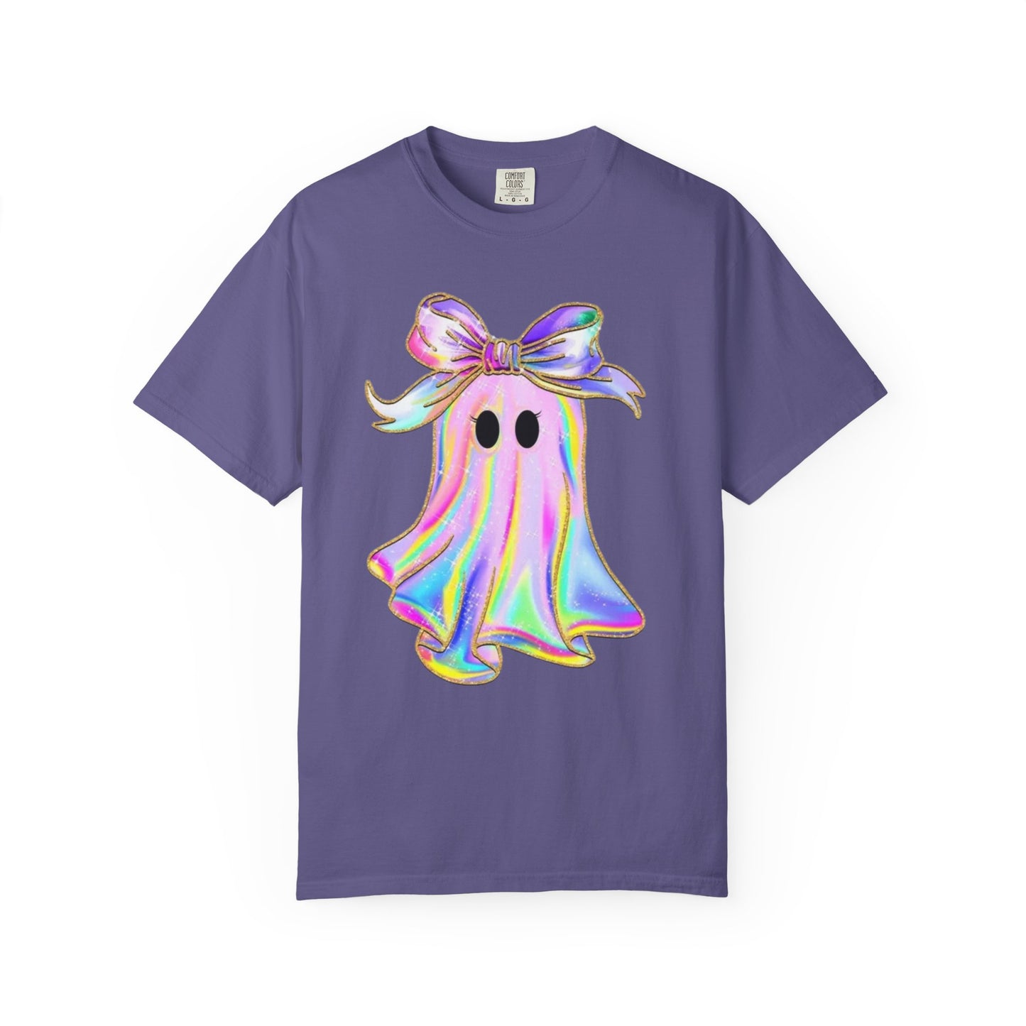Holographic Bow Ghost T-Shirt