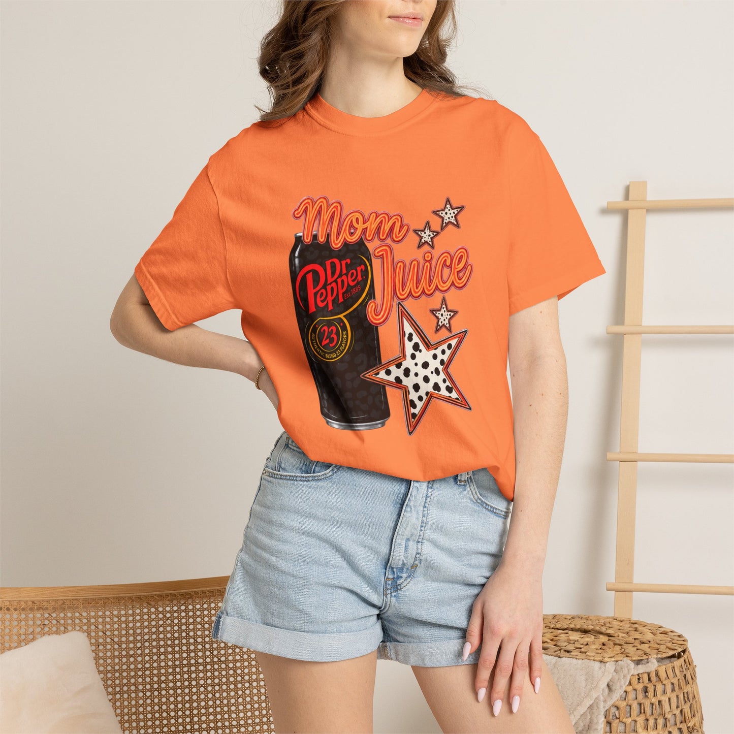 Mom Juice T-Shirt — Retro Dr Pepper Can Graphic Tee