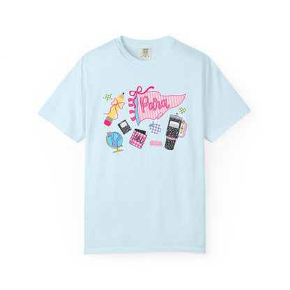 Retro 'Para' Collage T-Shirt — 90s Aesthetic Phone & Makeup Graphic Tee