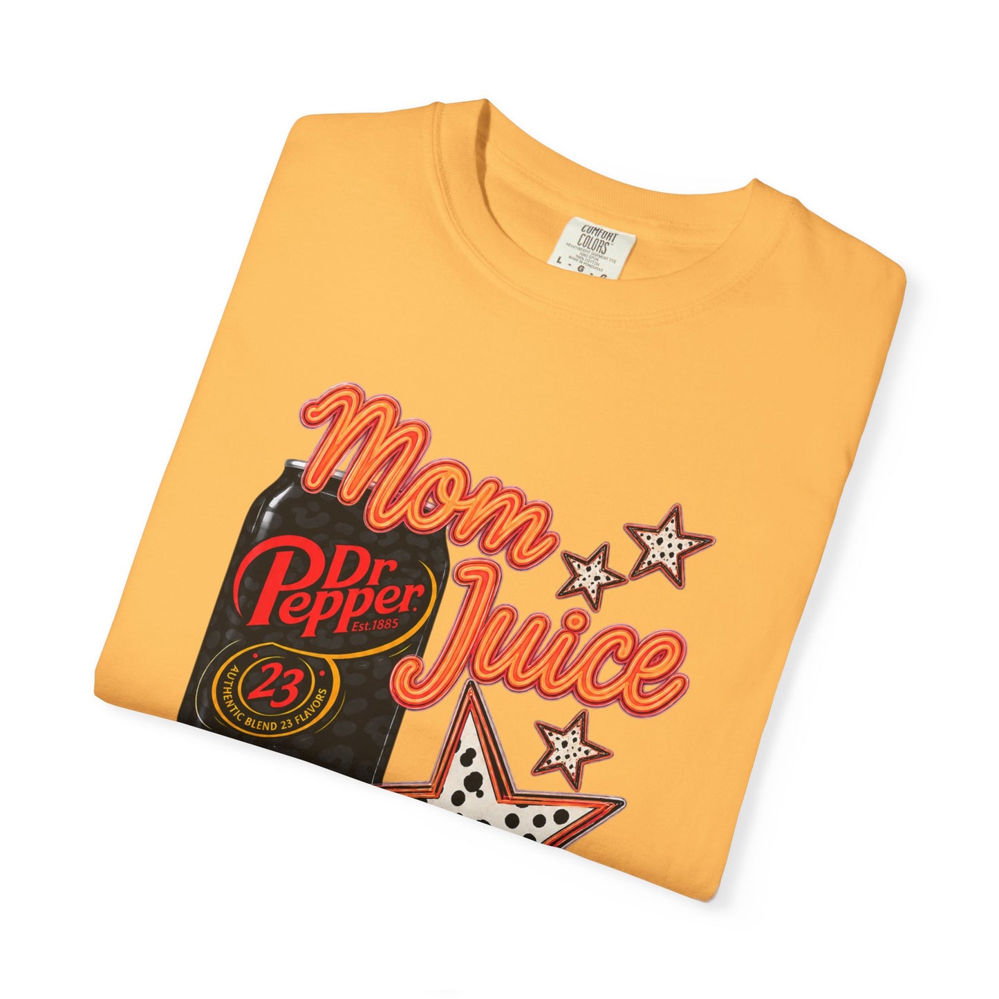 Mom Juice T-Shirt — Retro Dr Pepper Can Graphic Tee