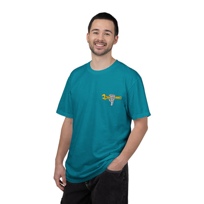 Mechanic T-Shirt — "I Can Fix a Lot of Things (But I Can't Fix Stupid)" Graphic Tee