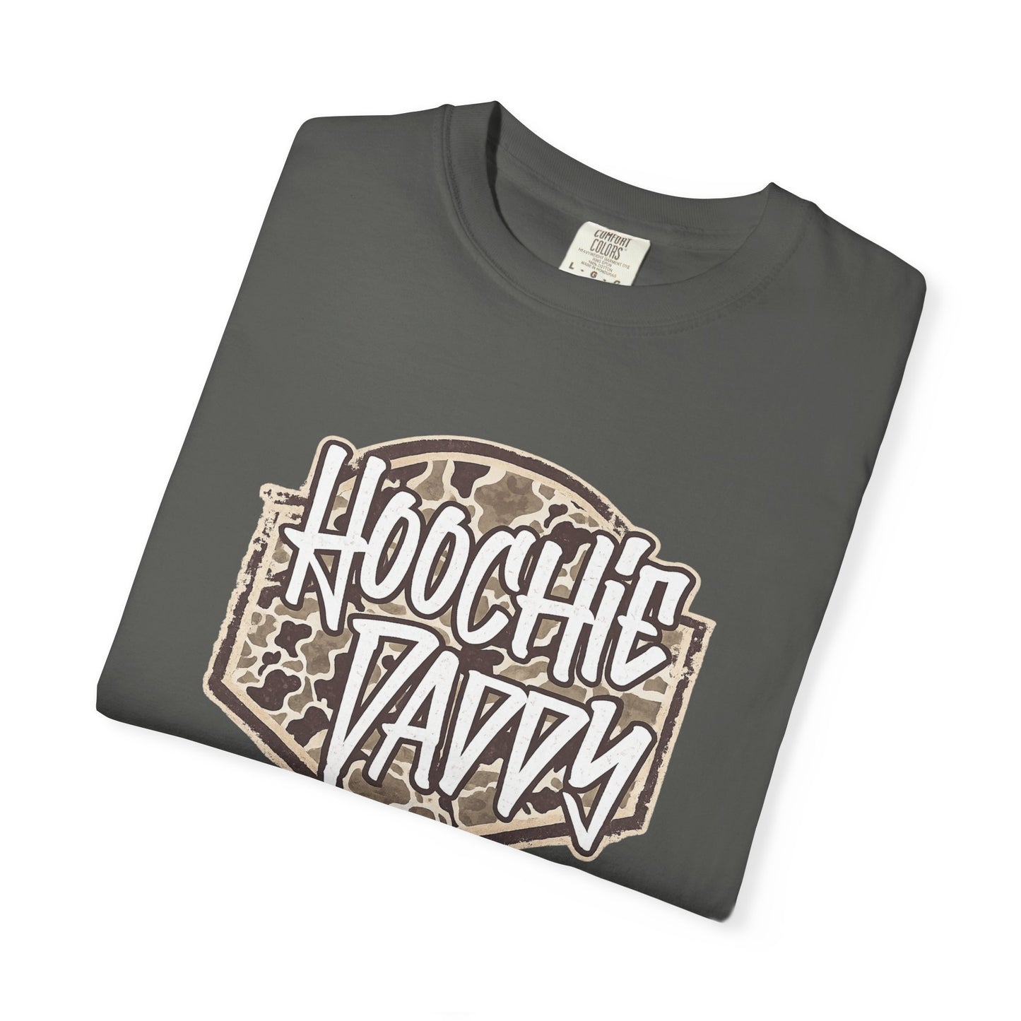Hoochie Daddy Graphic T-Shirt — Leopard Patch Streetwear Tee