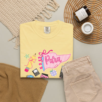 Retro 'Para' Collage T-Shirt — 90s Aesthetic Phone & Makeup Graphic Tee