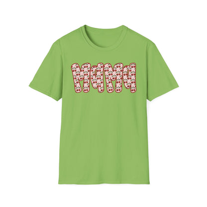 Mama Floral Band T-Shirt — Cute Mom Shirt with Pink Flower Pattern