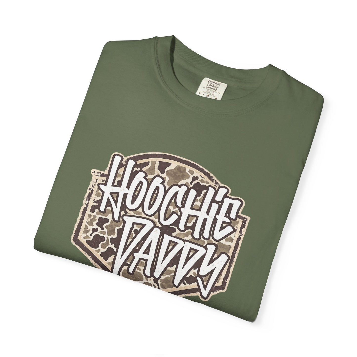 Hoochie Daddy Graphic T-Shirt — Leopard Patch Streetwear Tee