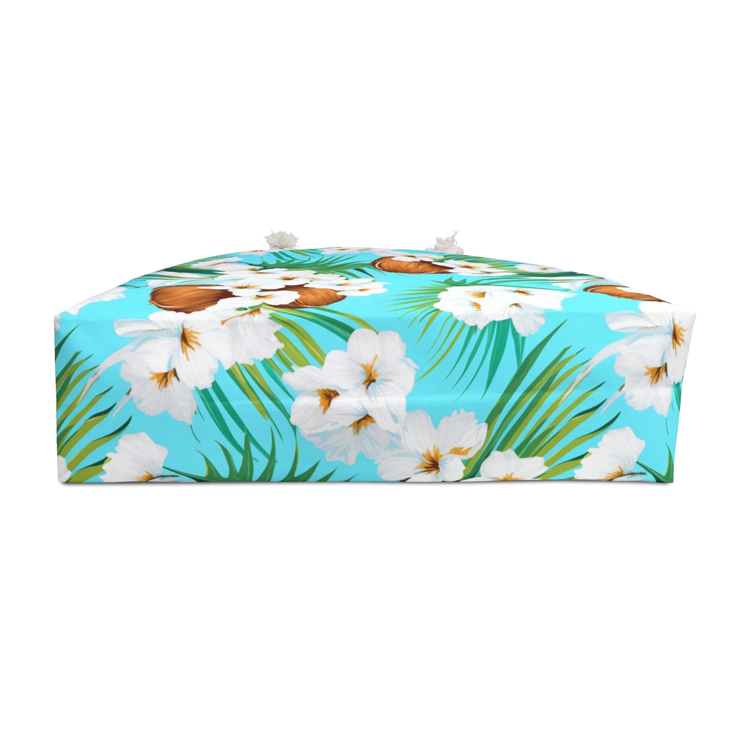 Tropical Coconut Floral Weekender Bag