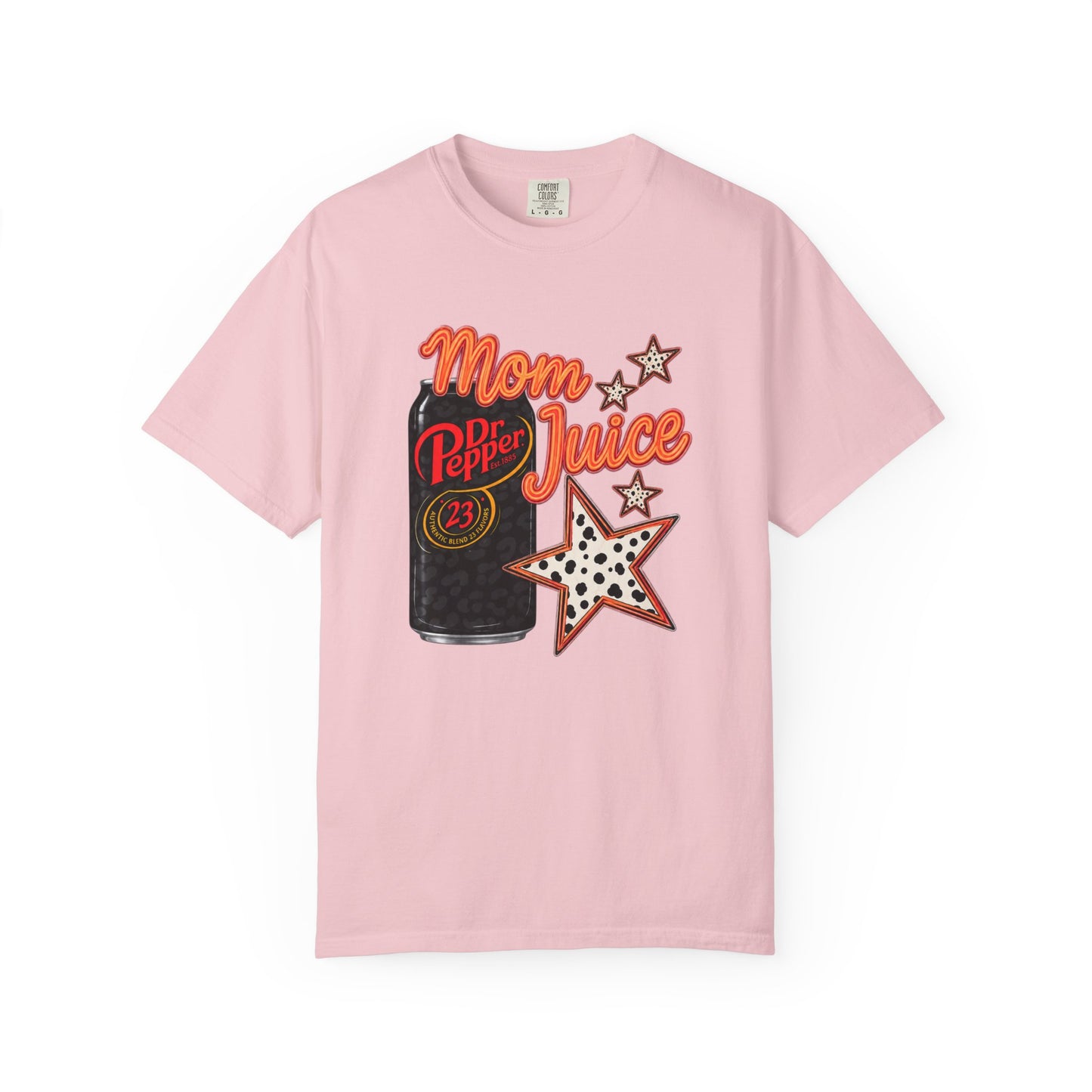 Mom Juice T-Shirt — Retro Dr Pepper Can Graphic Tee