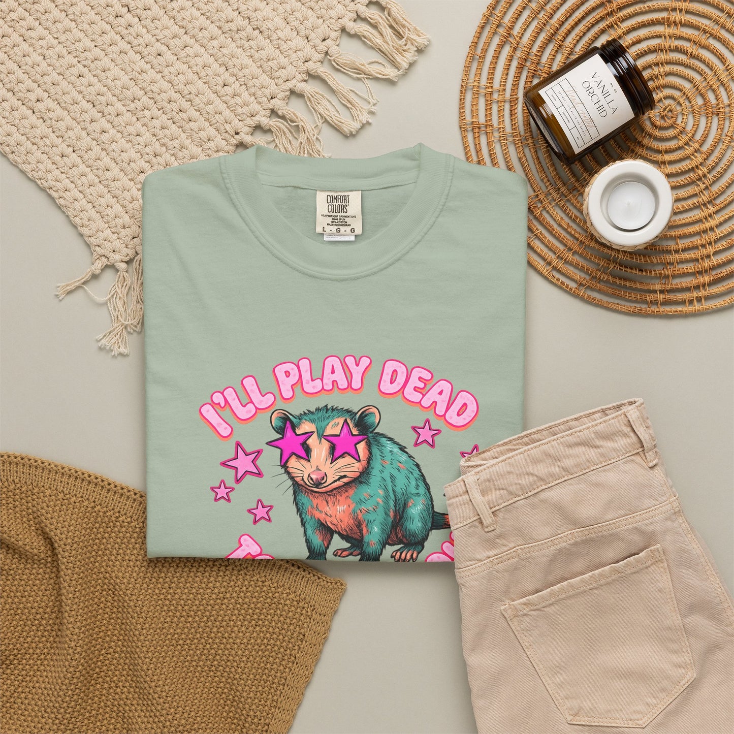 Funny Cat T-Shirt — "I'll Play Dead to Avoid You" Cute Sarcastic Graphic Tee