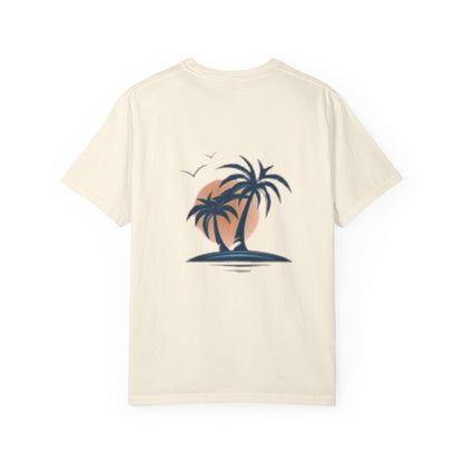 Palm Trees In the Sun, Front & Back T-shirt