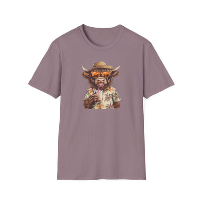 Panama Jack Highland cow tee