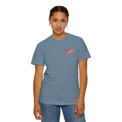 Hot Dog Graphic T-Shirt — "Bad Day to Be a Hot Dog" Patriotic Tee