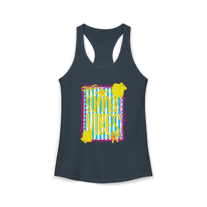 Summer Vibes Racerback Tank