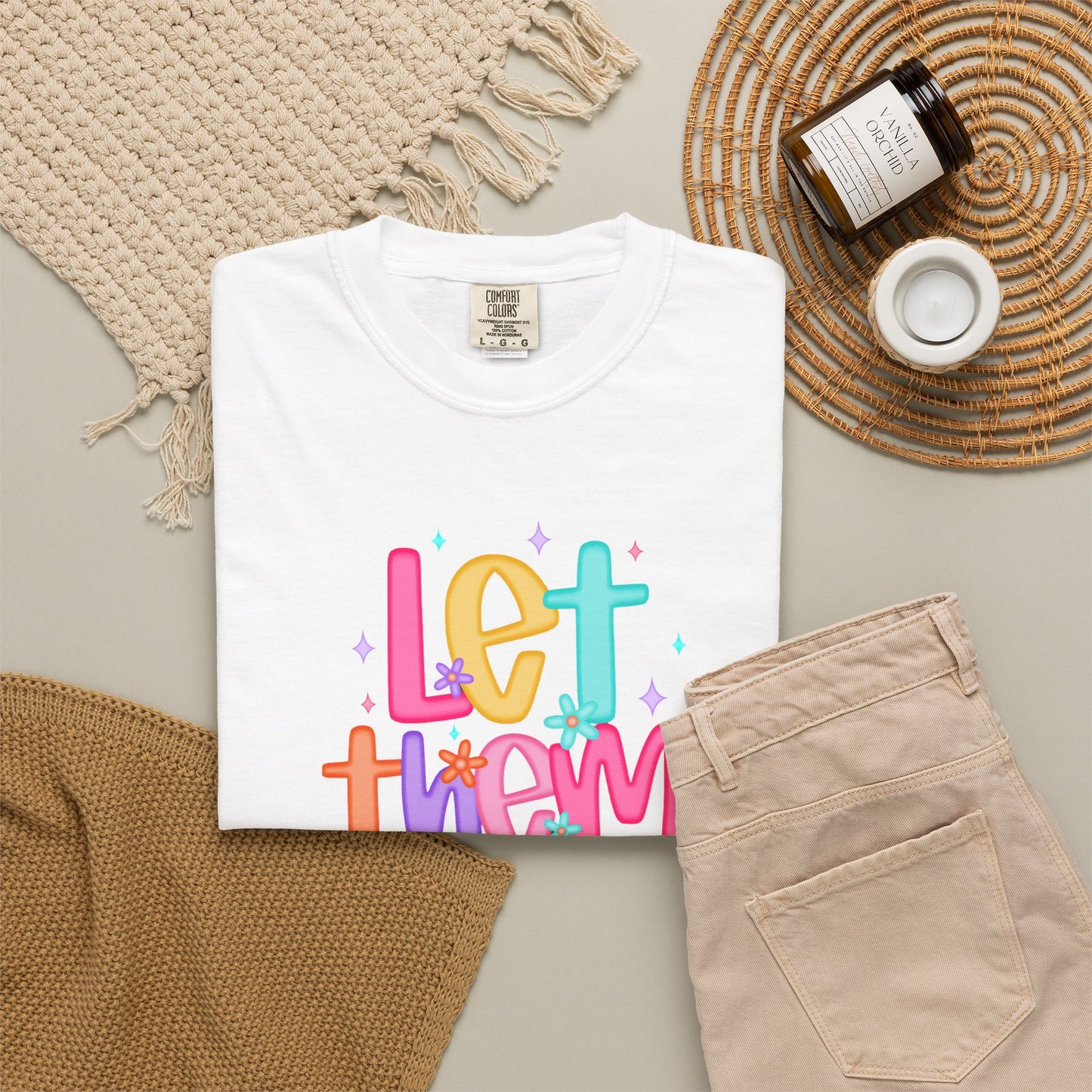 Let Them T-Shirt — Colorful Positive Kids & Pride Tee