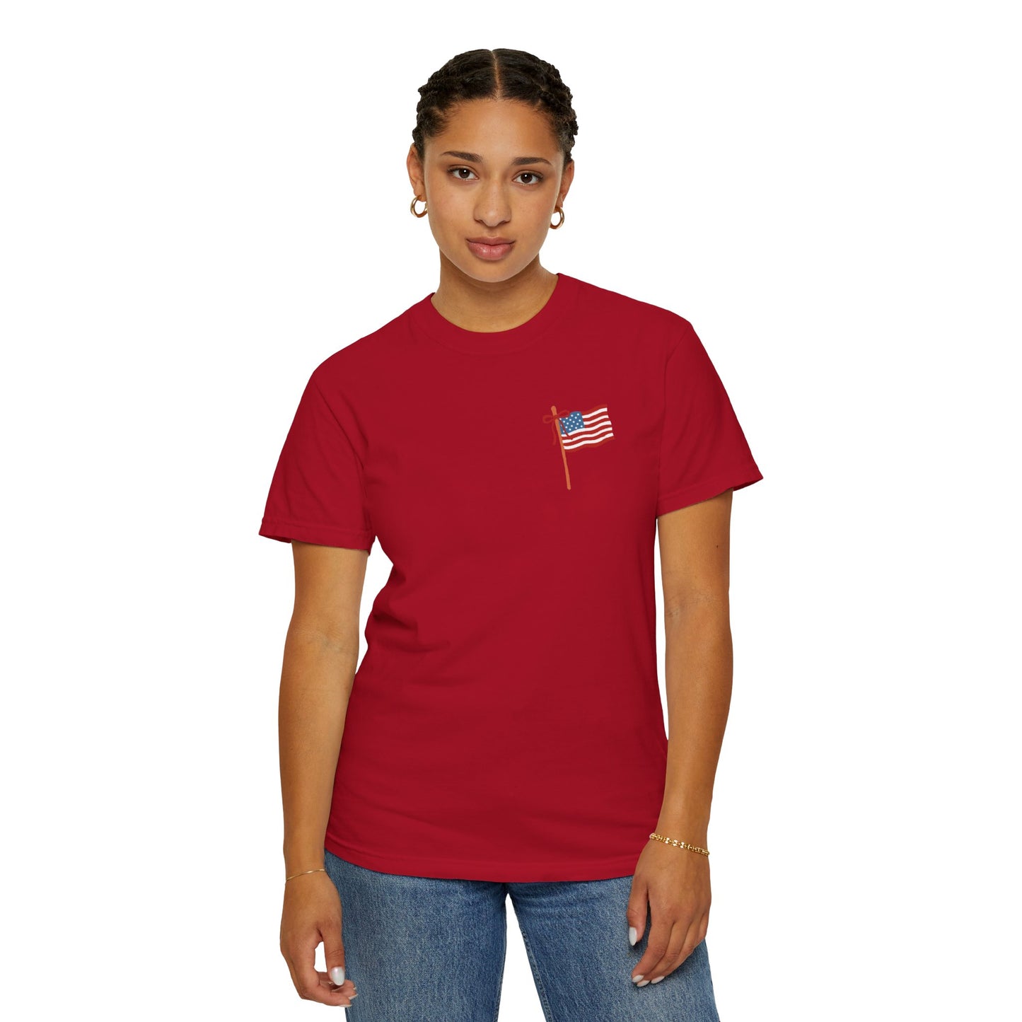 Hot Dog Graphic T-Shirt — "Bad Day to Be a Hot Dog" Patriotic Tee