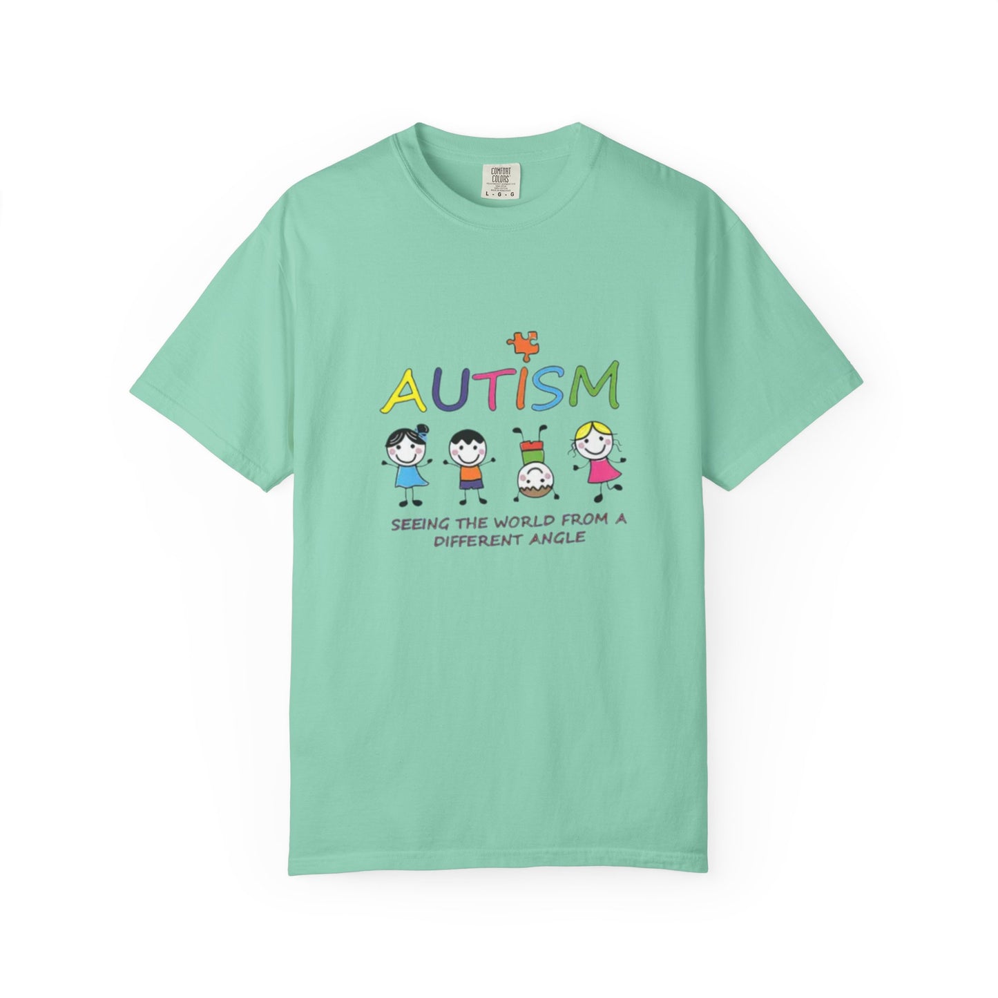 Autism, Seeing the World From a Different Angle T-shirt