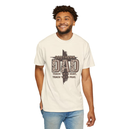 Southern Dad T-Shirt - "Teach 'Em to Hunt & pray