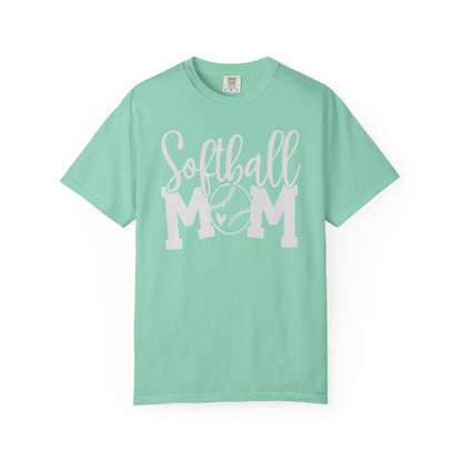 Softball Mom T-Shirt — Softball Mom Graphic Tee for Baseball/Softball Parents