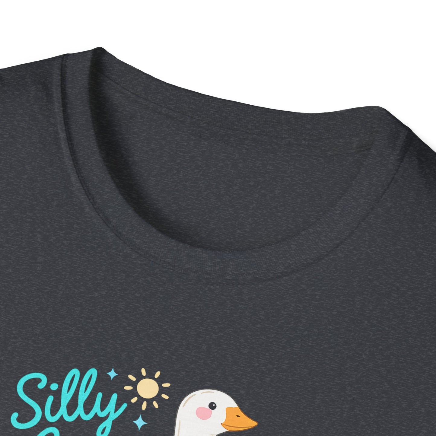 Silly Goose T-Shirt — Cute Duck Illustration Tee for Kids & Animal Lovers