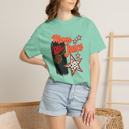 Mom Juice T-Shirt — Retro Dr Pepper Can Graphic Tee