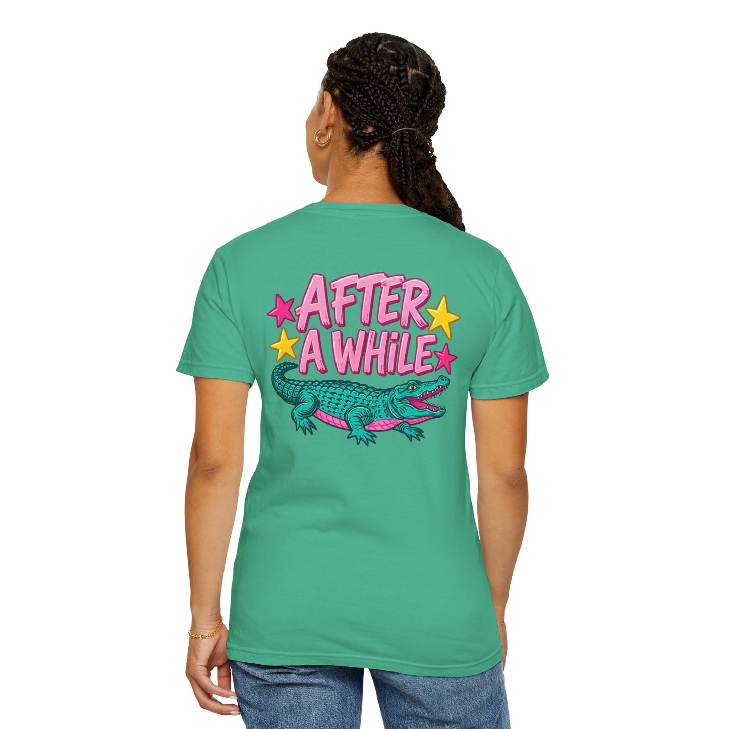 Later Gator Graphic T-Shirt — Retro Cartoon Alligator Tee