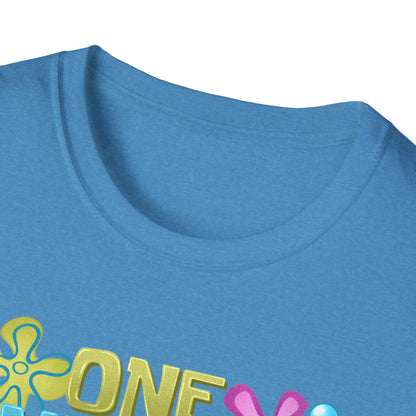 T-Shirt — "One Mental Breakdown Later" Retro Flower Graphic Tee