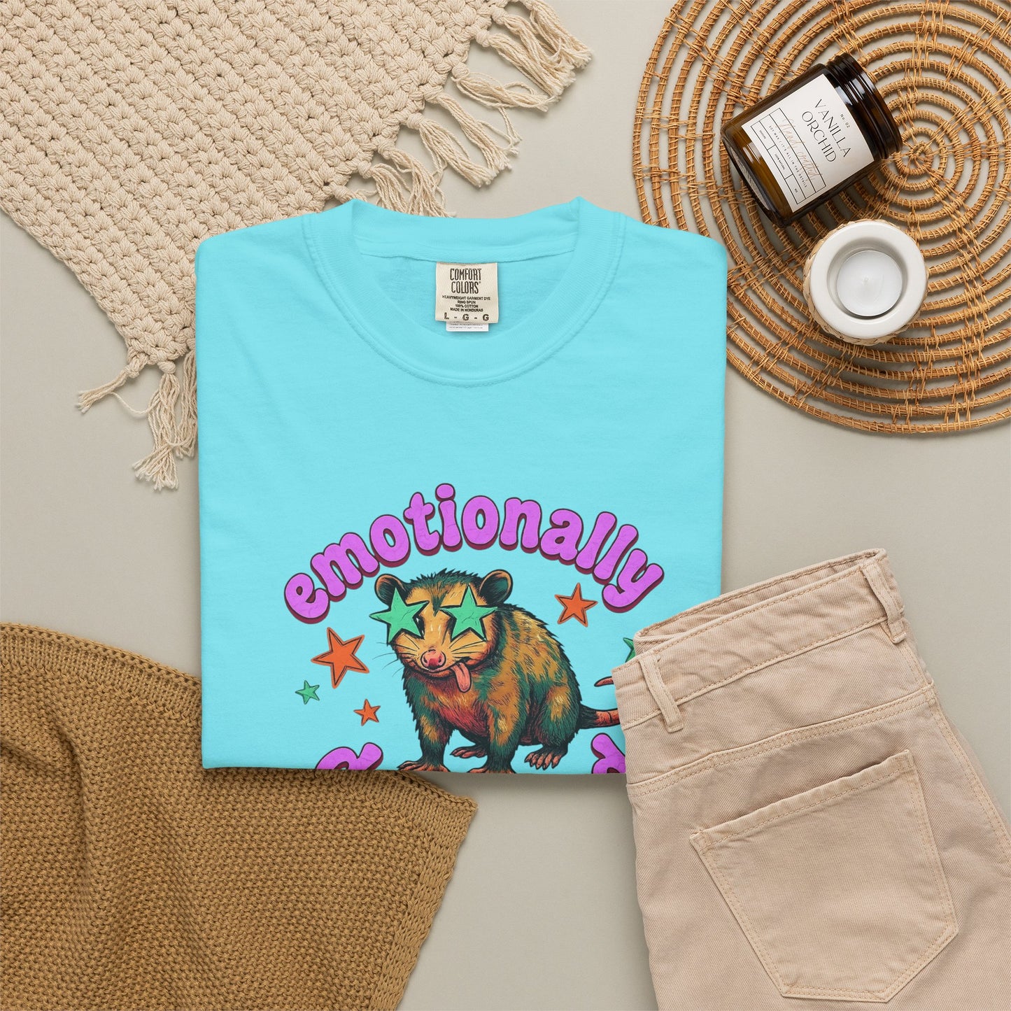 Emotionally Deceased T-Shirt — Vintage Cat Graphic Tee