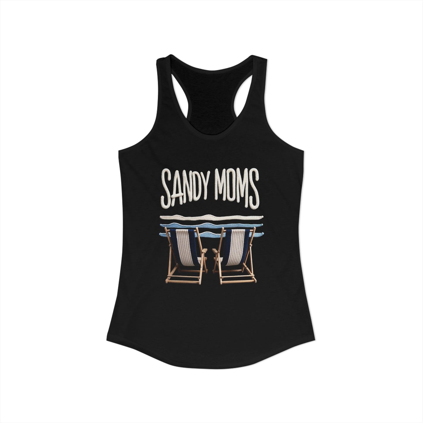 Sandy moms Racerback Tank