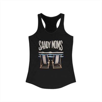 Sandy moms Racerback Tank
