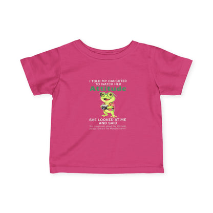 Daughter Complaints, Contact the Manufacturer Infant Fine Jersey Tee