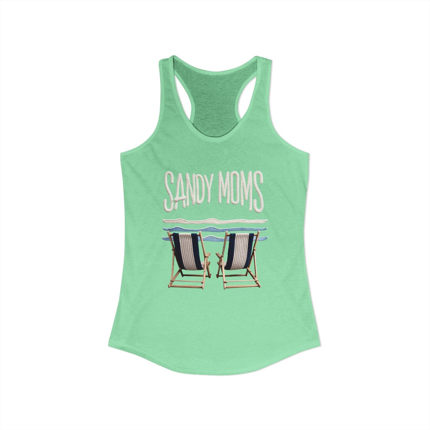 Sandy moms Racerback Tank
