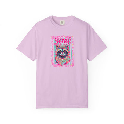 Feral Raccoon comfort color T-shirt