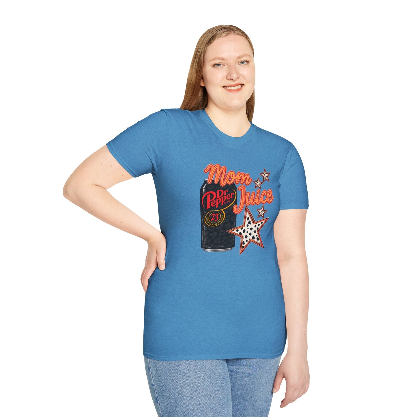 Mom Juice Dr Pepper T-Shirt – Retro Soda Graphic Tee for Moms