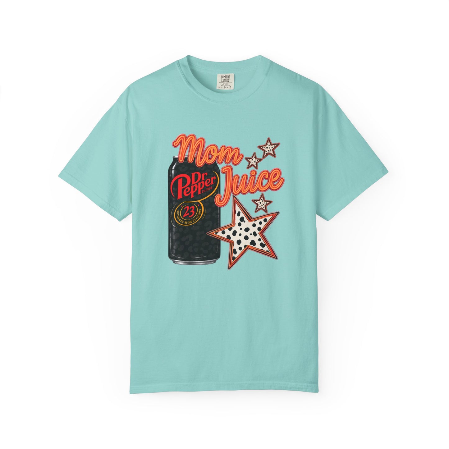 Mom Juice T-Shirt — Retro Dr Pepper Can Graphic Tee