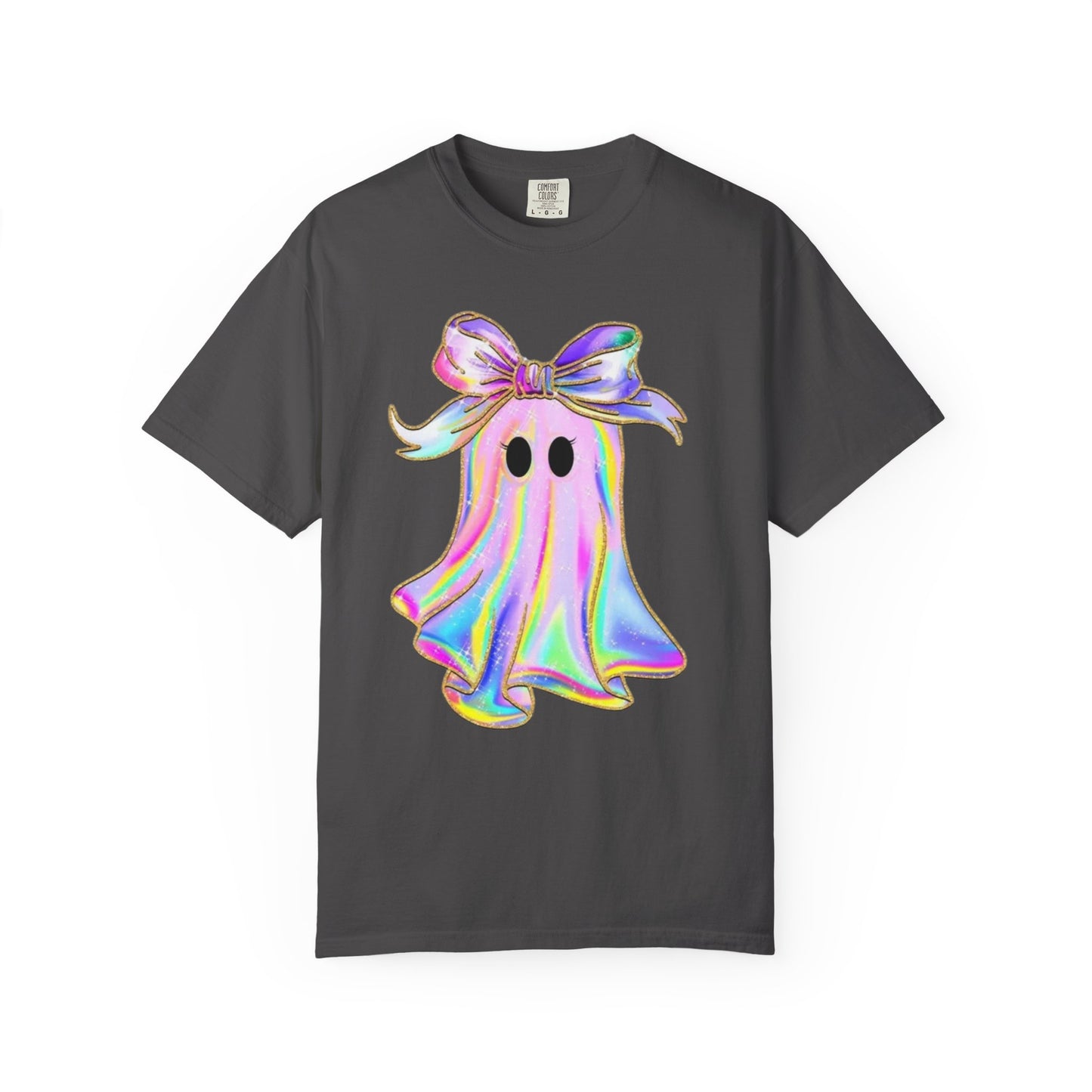 Holographic Bow Ghost T-Shirt