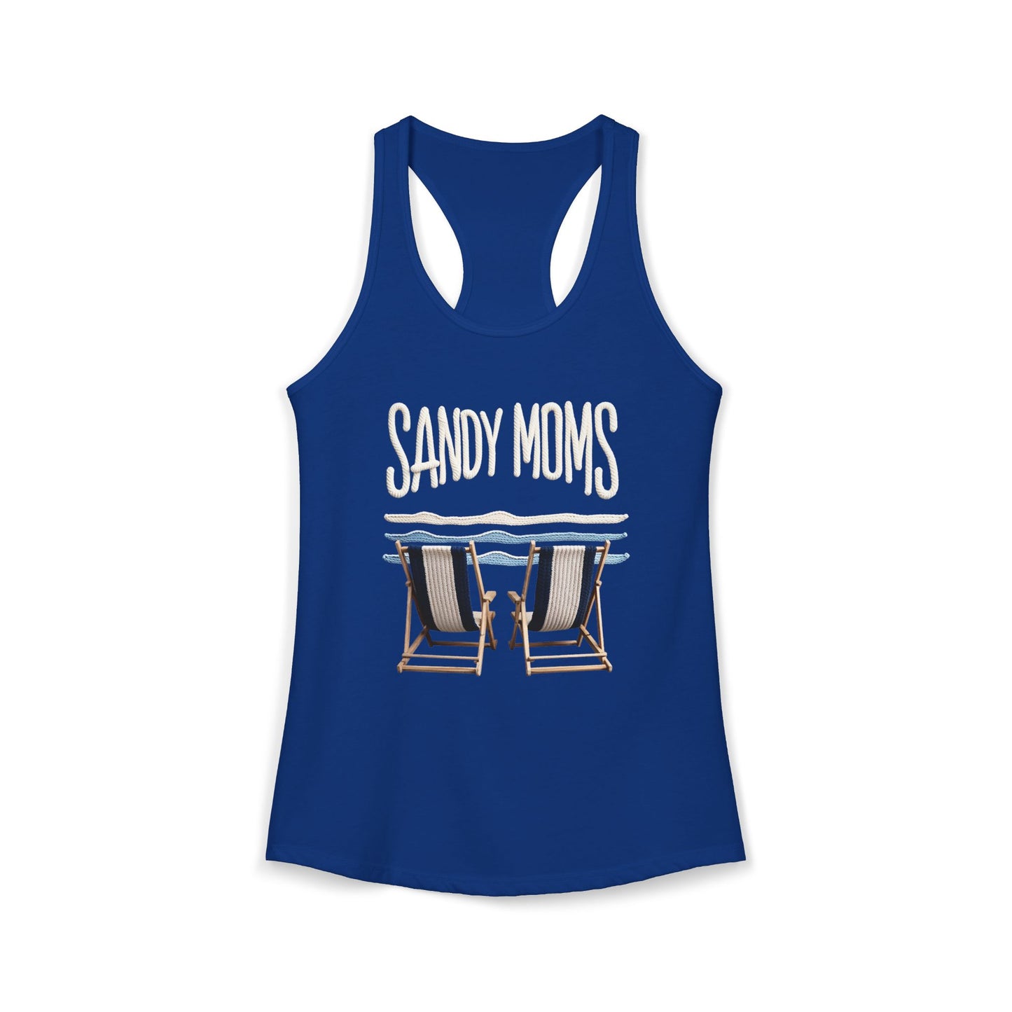 Sandy moms Racerback Tank