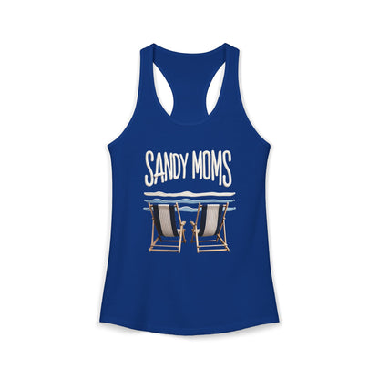 Sandy moms Racerback Tank