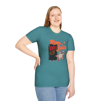 Mom Juice Dr Pepper T-Shirt – Retro Soda Graphic Tee for Moms