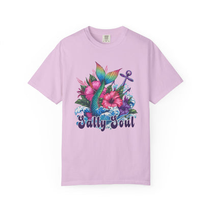 Salty Soul Mermaid Tail T-shirt