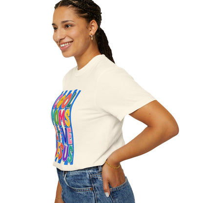 Cool Moms Love Jesus T-Shirt — Colorful Retro Christian Graphic Tee