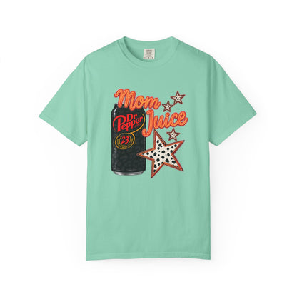 Mom Juice T-Shirt — Retro Dr Pepper Can Graphic Tee