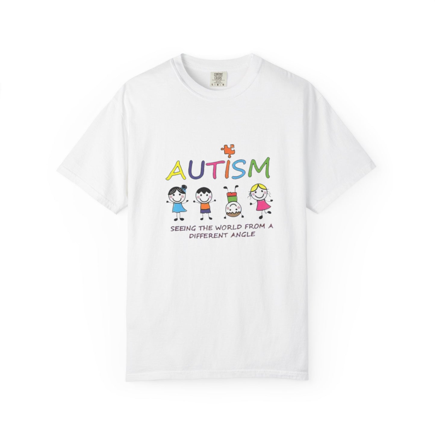 Autism, Seeing the World From a Different Angle T-shirt