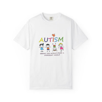 Autism, Seeing the World From a Different Angle T-shirt