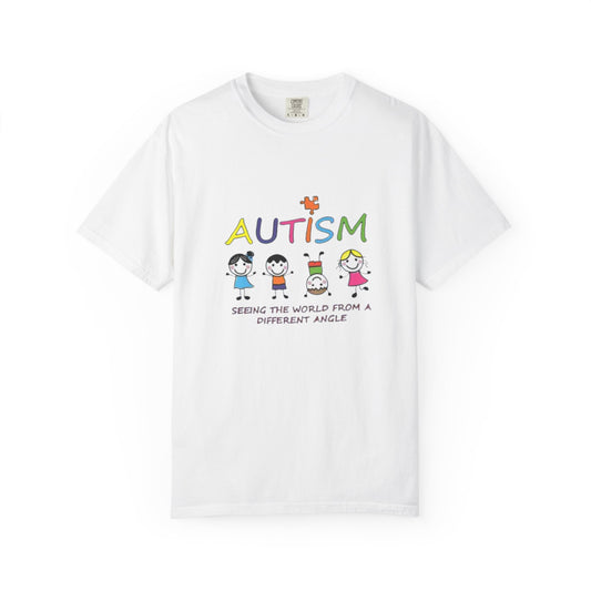 Autism, Seeing the World From a Different Angle T-shirt