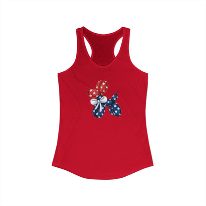 Balloon dog Racerback Tank