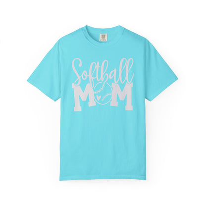Softball Mom T-Shirt — Softball Mom Graphic Tee for Baseball/Softball Parents