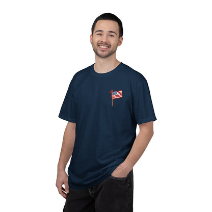 Hot Dog Graphic T-Shirt — "Bad Day to Be a Hot Dog" Patriotic Tee