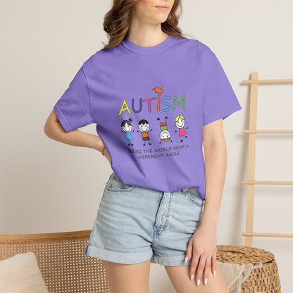 Autism, Seeing the World From a Different Angle T-shirt
