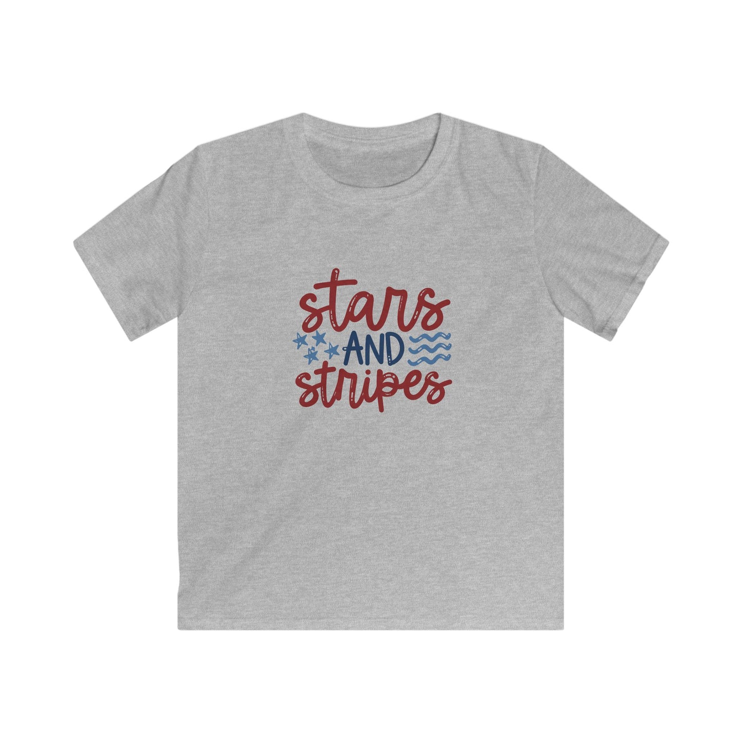 Kids Tee - "Stars and Stripes" Patriotic Fourth of July Shirt