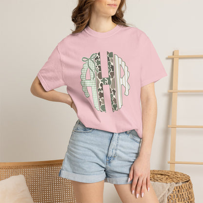 Camo Monogrammed CC Tee