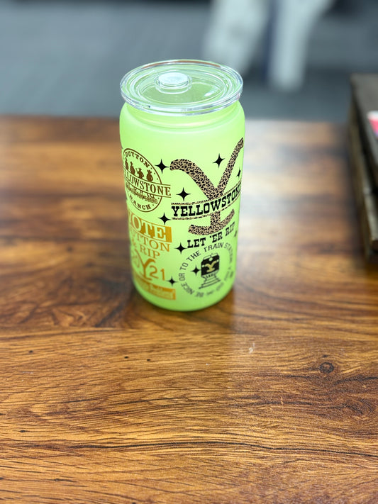 16oz Yellowstone tumbler